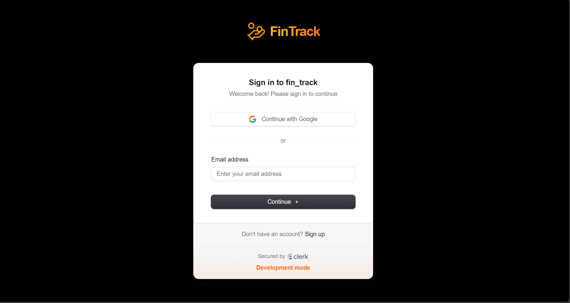 Fintrack - Personal Finance Management